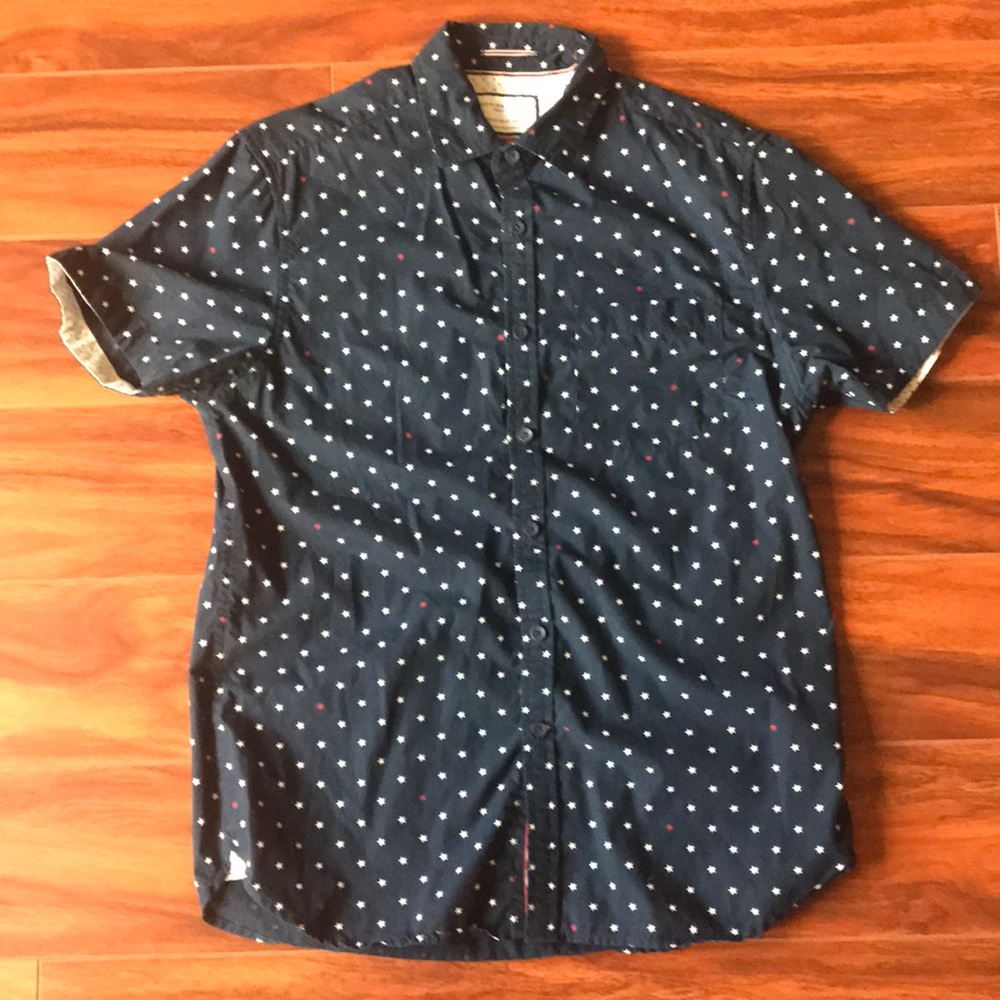 Denim & Flower short sleeve button up